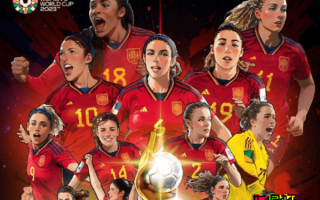 西班牙1-0英格兰夺得女足世界杯冠军